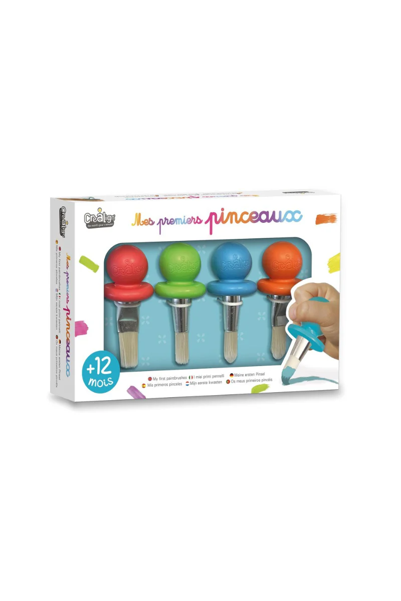Mes premiers pinceaux | CRÉA LIGN'