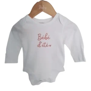 Body "Bébé d’été"