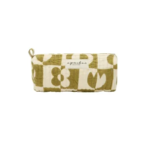 Trousse Opal - "Damier" Tobacco | APACHES