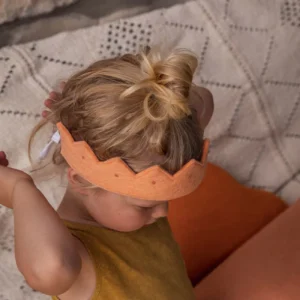 Couronne en feutre "Kumari" - Blush | MUSKHANE