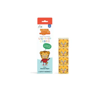 Cubes lumineux "Daniel Tiger" - Brown | GLO PALS