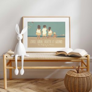 Cousinade sur le Bassin (personnalisable à partir de photos)