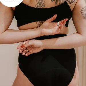 Culotte menstruelle galbante post-césarienne & épisiotomie - Amandine 🩸🩸🩸