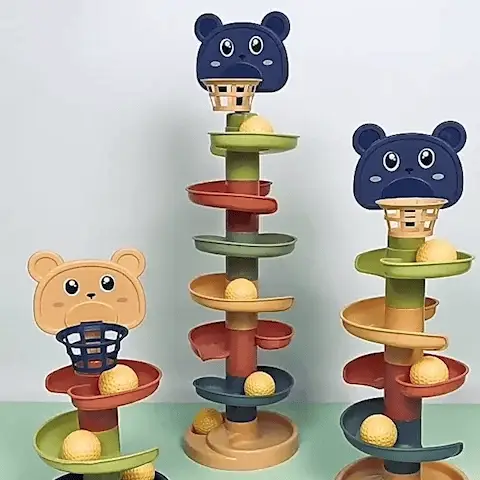 Jouets éducatifs  précoces pour bébé, boule coulissante