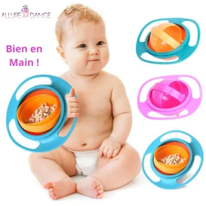 Bol Anti-Déversement gyroscopique Rotation 360°