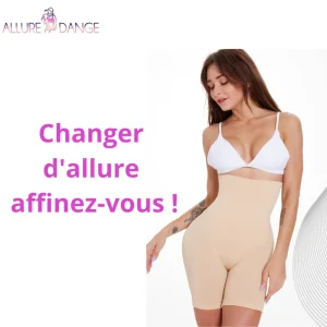 Shorty gainant remodelant, amincissant, cuisses, ventre et dos