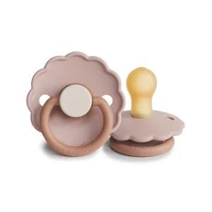 Tétine Daisy Blooming Latex T1/T2 - Biscuit | FRIGG