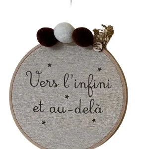 Décoration murale "Vers l'infini et au-delà"
