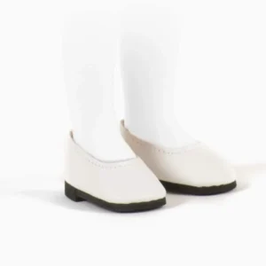 Minikane Chaussures Ballerines blanches pour poupée Amigas
