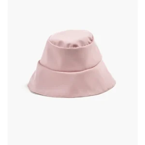 Minikane Chapeau de pluie en enduit rose