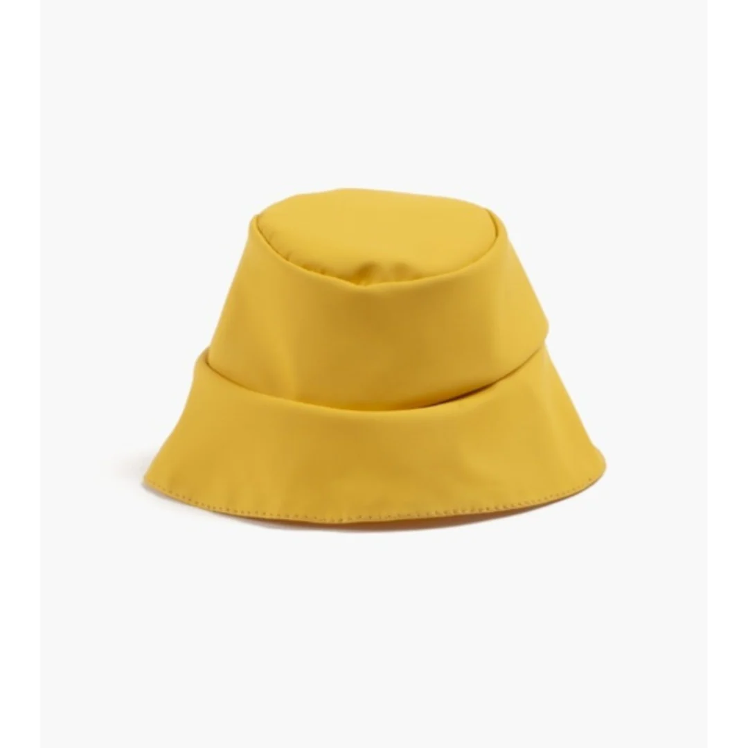 Minikane Chapeau de pluie en enduit jaune