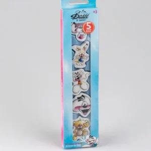 Diddl Set de 5 gommes 3D
