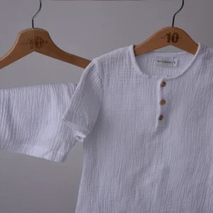 Pyjama Enfant Danilo 10 Novembre coloris blanc optique