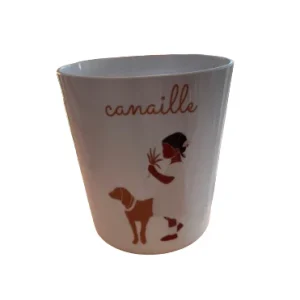 Verre incassable blanc "canaille"