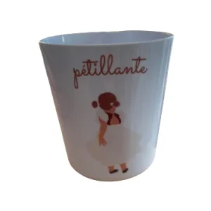 Verre incassable blanc "pétillante"