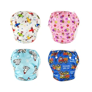 maillot de bain bébé imperméable en coton lavable