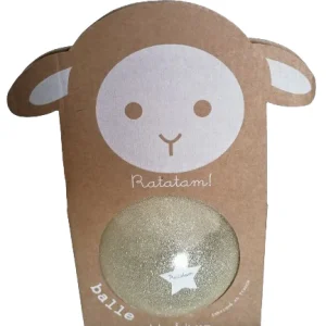 Ballon Pailleté Mouton Argent Ratatam