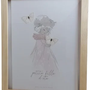 Affiche et Cadre "Petite fille d'été"