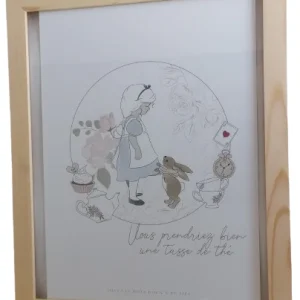 Affiche et Cadre "Petite Princesse"
