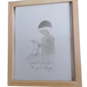 Affiche et Cadre "Petit garçon de Printemps"
