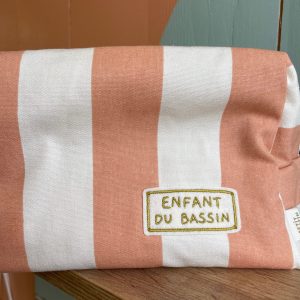 Trousse de toilette -  rose et jaune