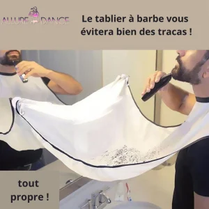 Le tour de cou pour barbe ou le tablier à barbe !