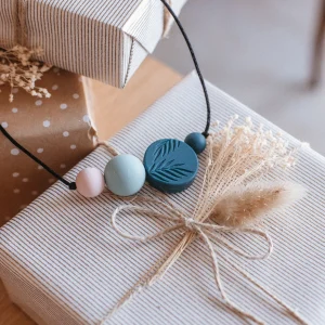 Nuit étoilée - Peacock & Rose | Collier allaitement, portage et de dentition