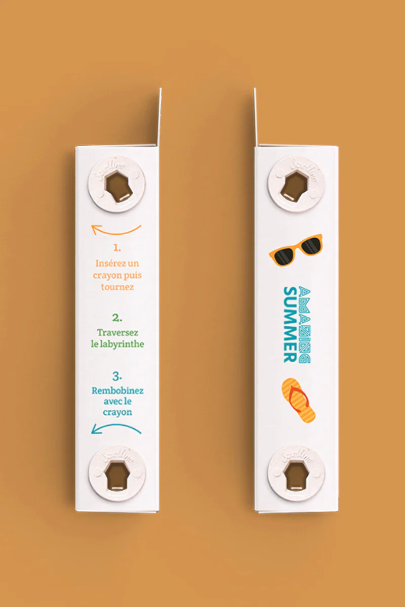 Mini livre d'activités à dérouler - "Amazing Summer" | SCROLLINO – Image 3