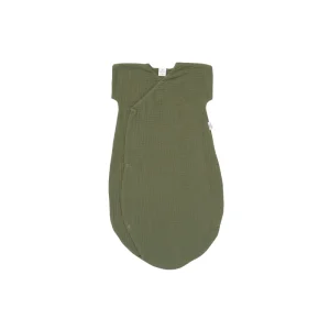 Gigoteuse d'été forme kimono gaze de coton fougère | BB&Co