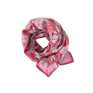 Big foulard Latika - "Bloom" Magenta | APACHES