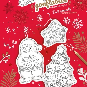 Ara Créative Coloriage gonflable de Noël