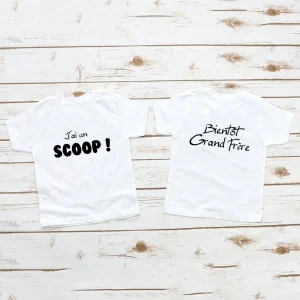 T-shirt Enfant Annonce Grossesse