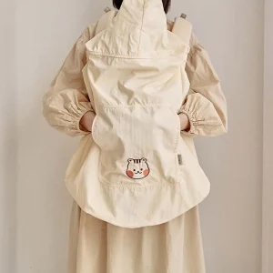 Couverture de portage coupe-vent