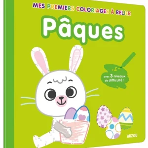 Mes premiers coloriages à relier Pâques