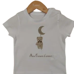 T-Shirt enfant "Mon ourson d'amour"