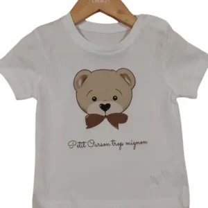 T-Shirt enfant "Petit Ourson trop mignon"