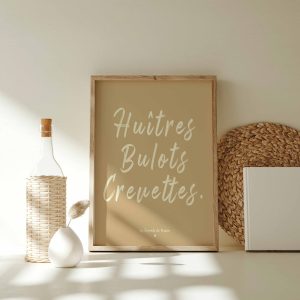 Huîtres, Bulots, Crevettes