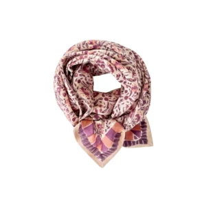 Big foulard Latika - "Cactus" Macadamia | APACHES