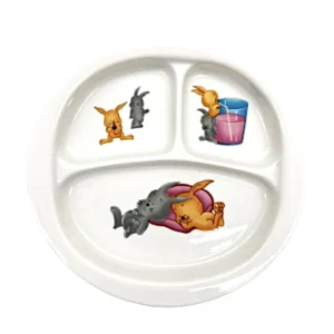 Assiette à compartiments