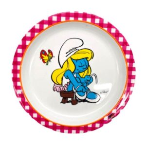 Assiette Vintage Schtroumpfette