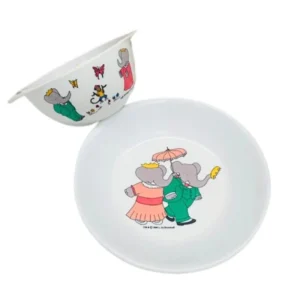 Assiette et bol Babar