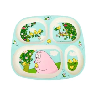 Assiette a compartiments Barbapapa