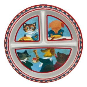 Assiette à compartiments