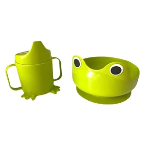 Assiette et gobelet Petite Grenouille