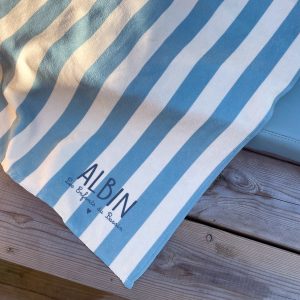 La serviette rayée - personnalisable