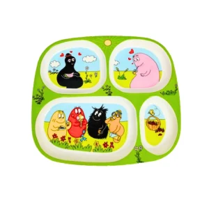 Assiette a compartiments Barbapapa