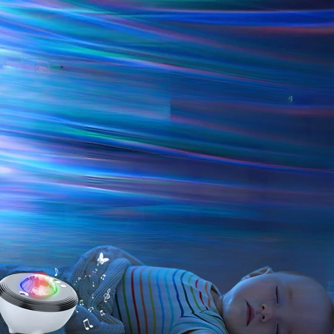VEILLEUSE BEBE PROJECTION PLAFOND | AuroraDream™