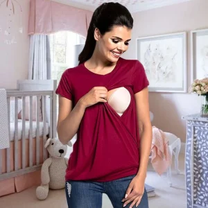 Cadeau femme enceinte ǀ Tee shirt allaitement Flex™