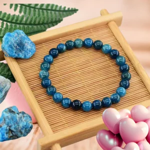 Cadeau maman ǀ Bracelet Vitalité blue Apatite™
