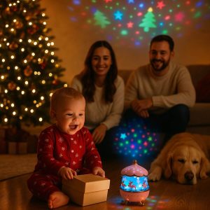 VEILLEUSE BEBE PROJECTION PLAFOND ǀ Manège lapin™